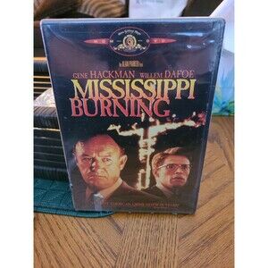 MISSISSIPPI BURNING DVD  Gene Hackman William Dafoe New Sealed